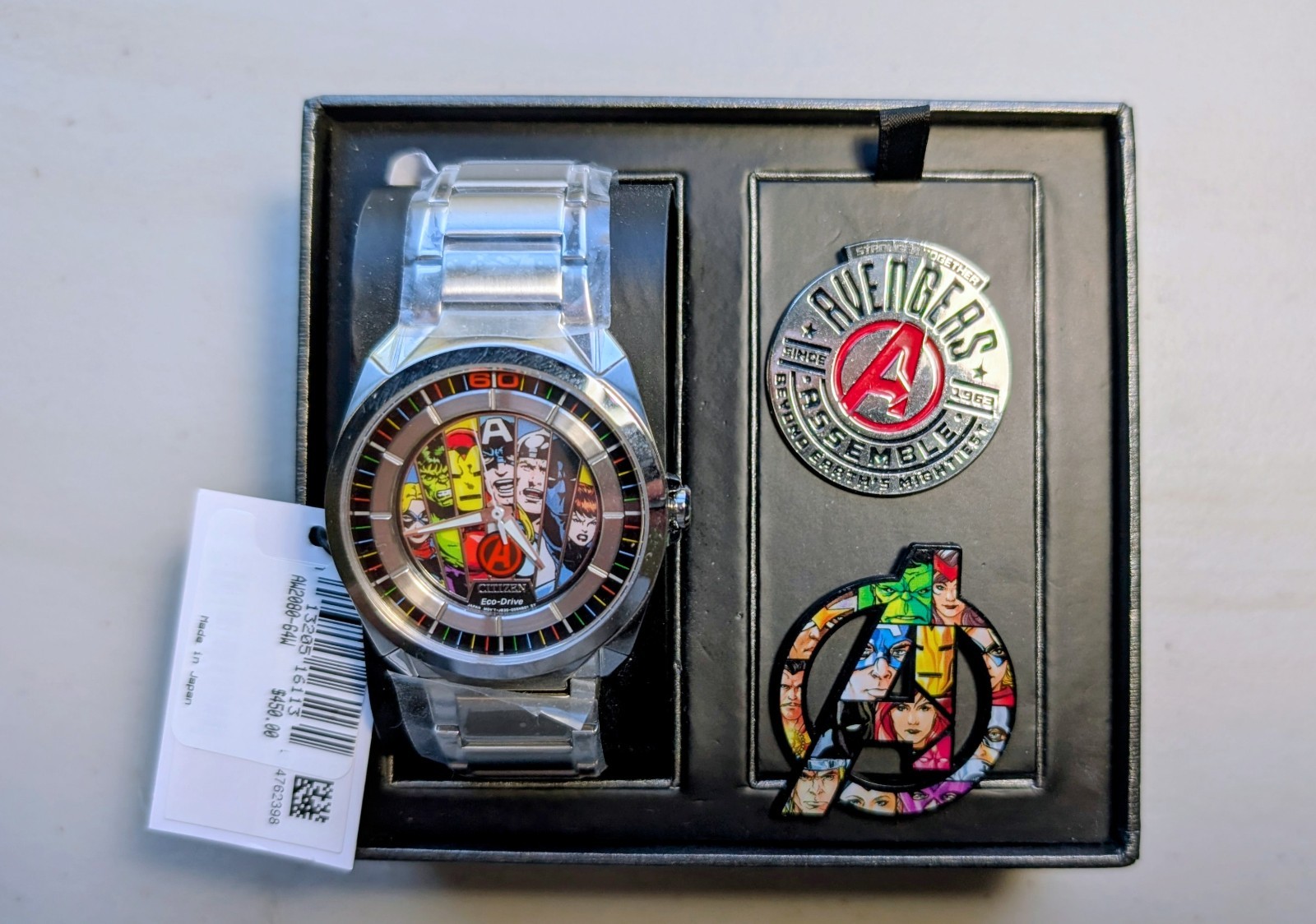 🔥Marvel Avengers Limited Edition Citizen Watch Collectors Box Set (See Details)