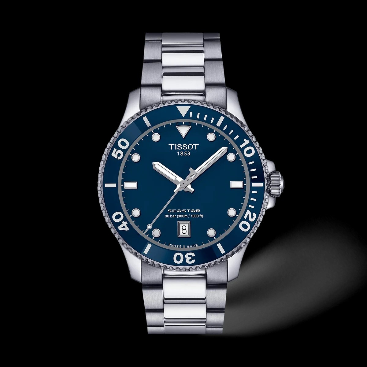 TISSOT Seastar 1000 T120.410.11.041.00 Blue Dial Men’s Watch 40mm