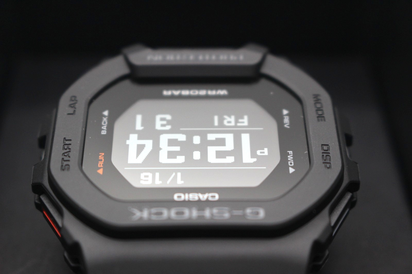 CASIO G-SHOCK GBD-200-1JF Bluetooth Step Counter MIP LCD Sports Watch 48.4 mm