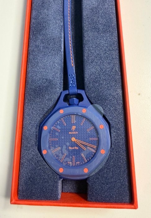 Swatch x AP Royal Pop ORENJI HACHI – Brand New in Box