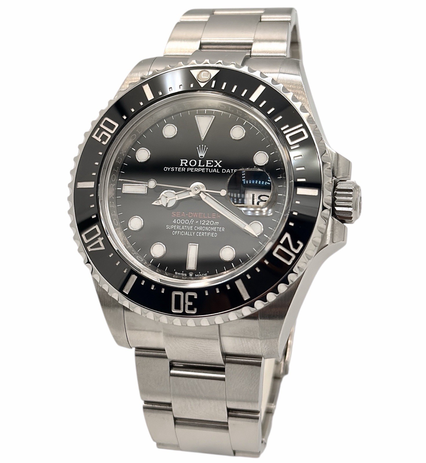 ROLEX RED SEA-DWELLER 126600 50TH ANNIVERSARY 43MM BLACK CERAMIC BOX&