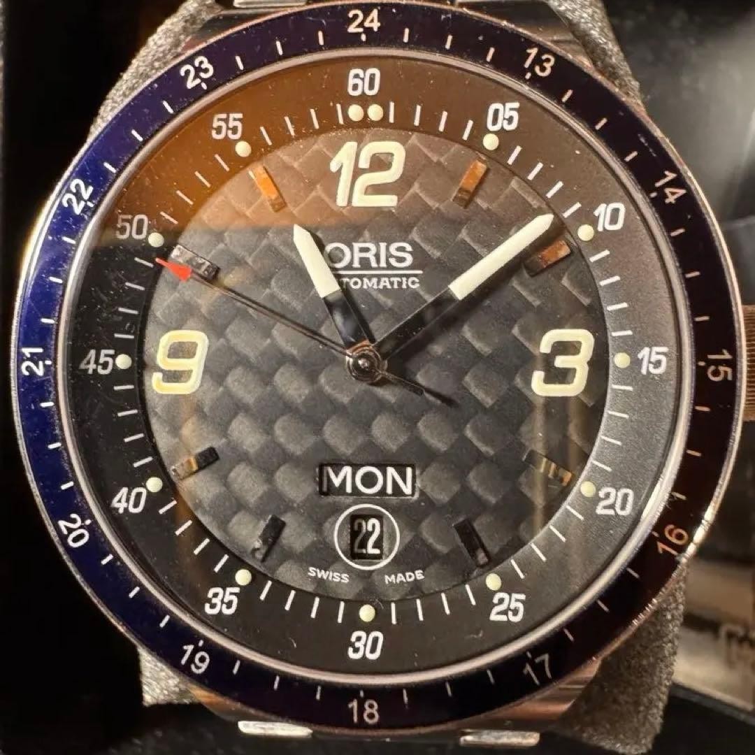 Oris Williams F1 7595 Day Date Automatic Boxed