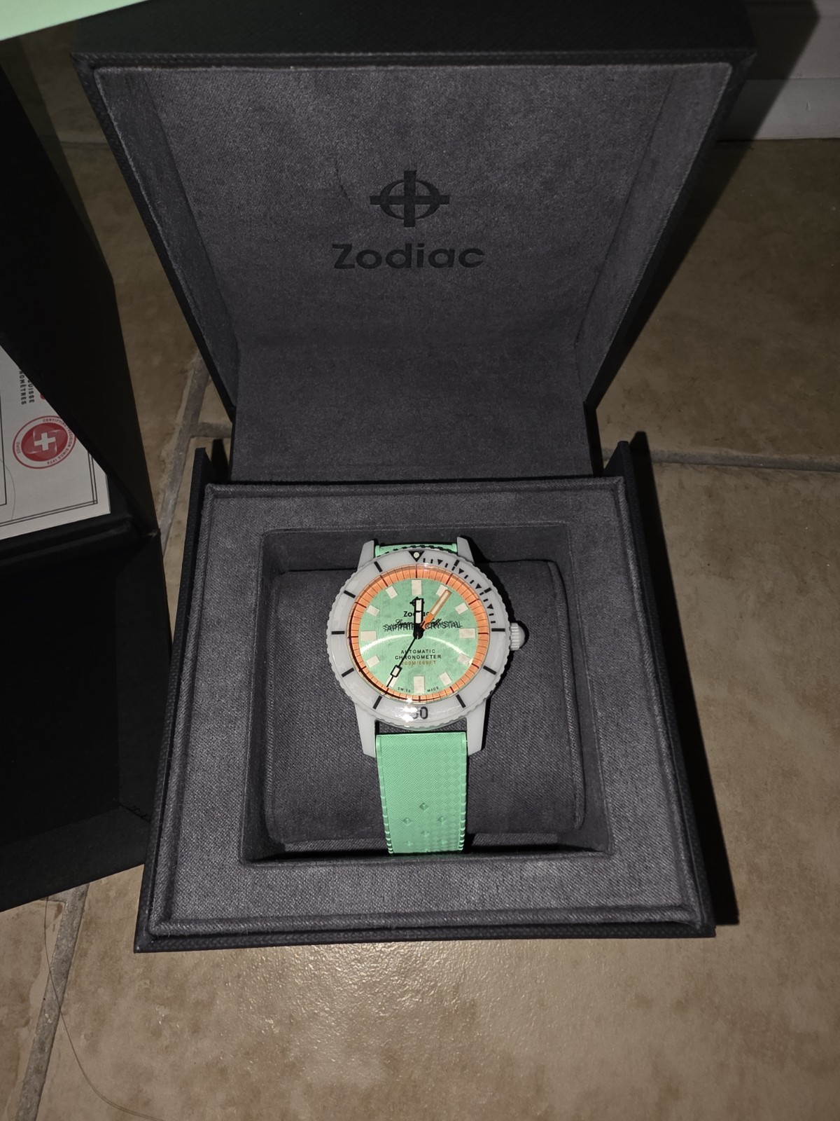 Zodiac SeaWolf-Chronometer-Ceramic edition
