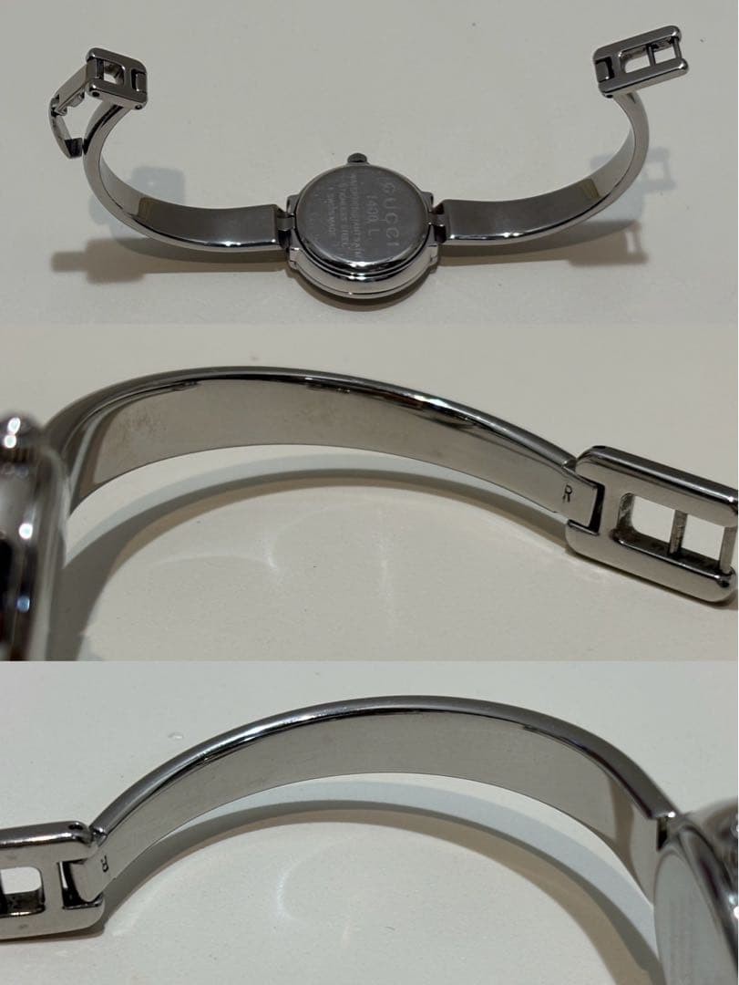GUCCI 1400L Bangle Watch, Quartz, Working Condition