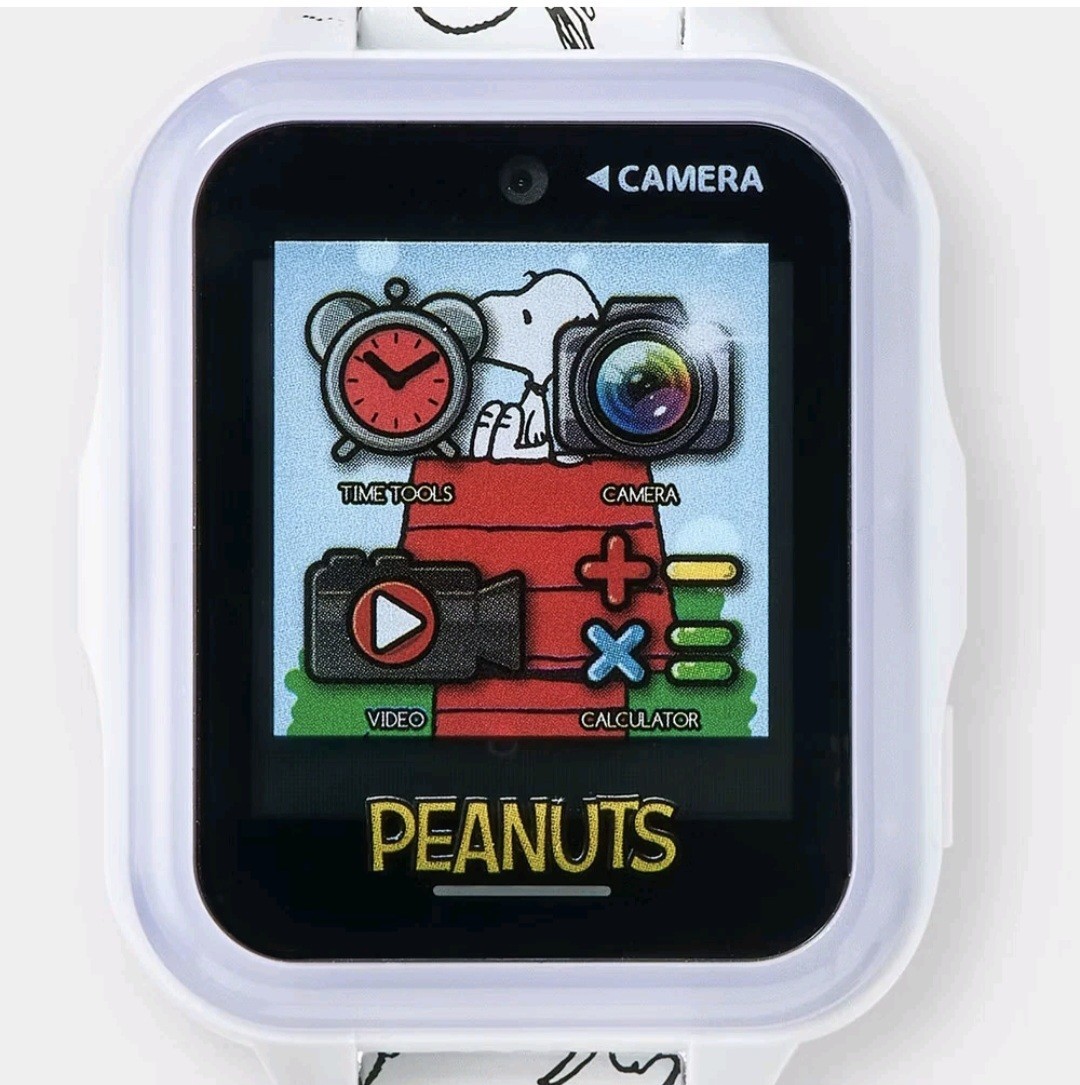 Peanuts Snoopy Smart Watch Touch Screen Camera Video Recorder Games New