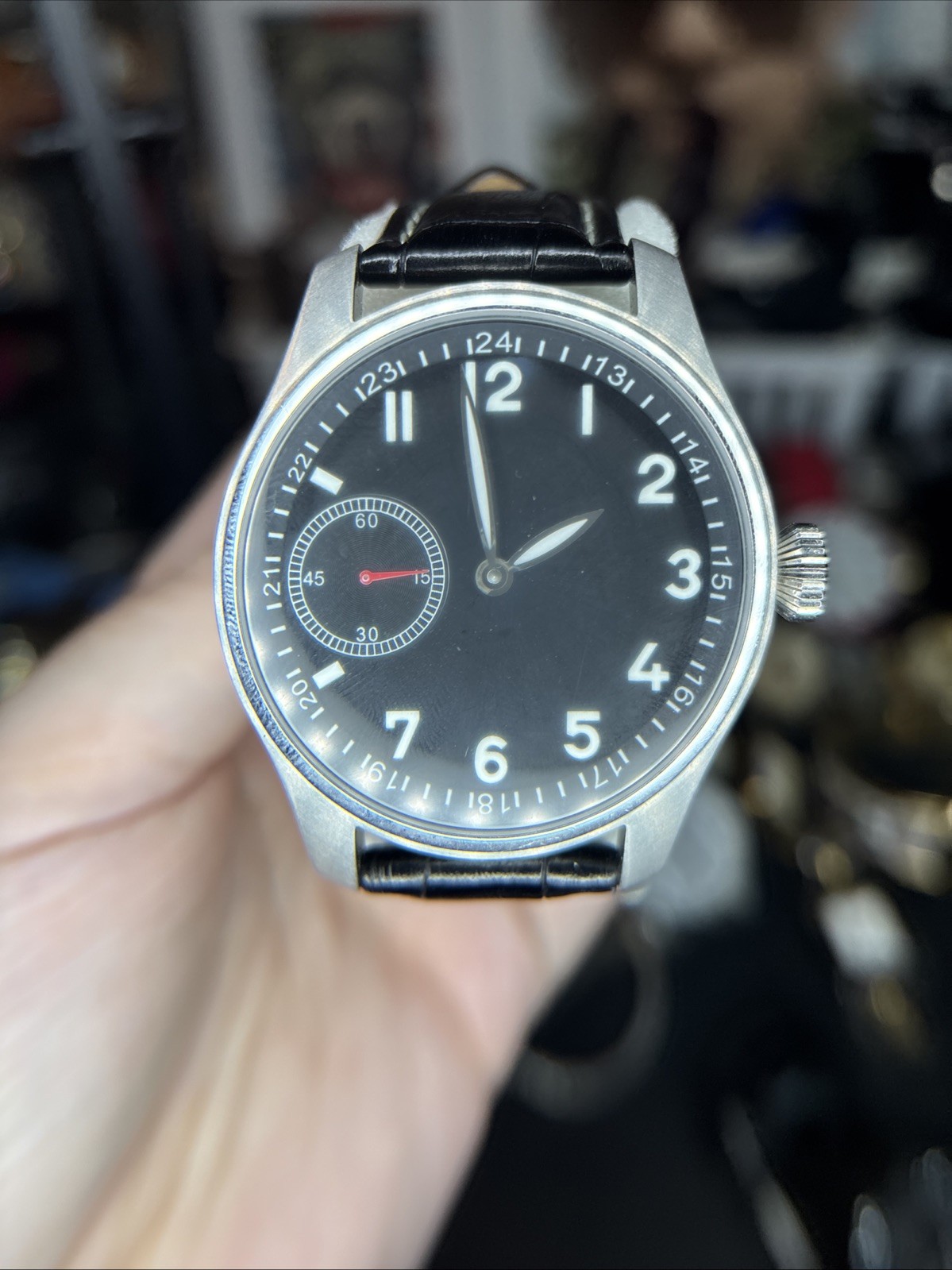 Mercedes-Benz Automatic Sub Second Dial mens Watch Silver, Black, White