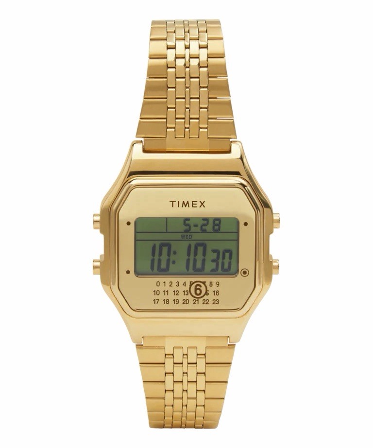 Timex x MM6 Maison Margiela T80 Stainless-Steel Watch Gift Set 34mm