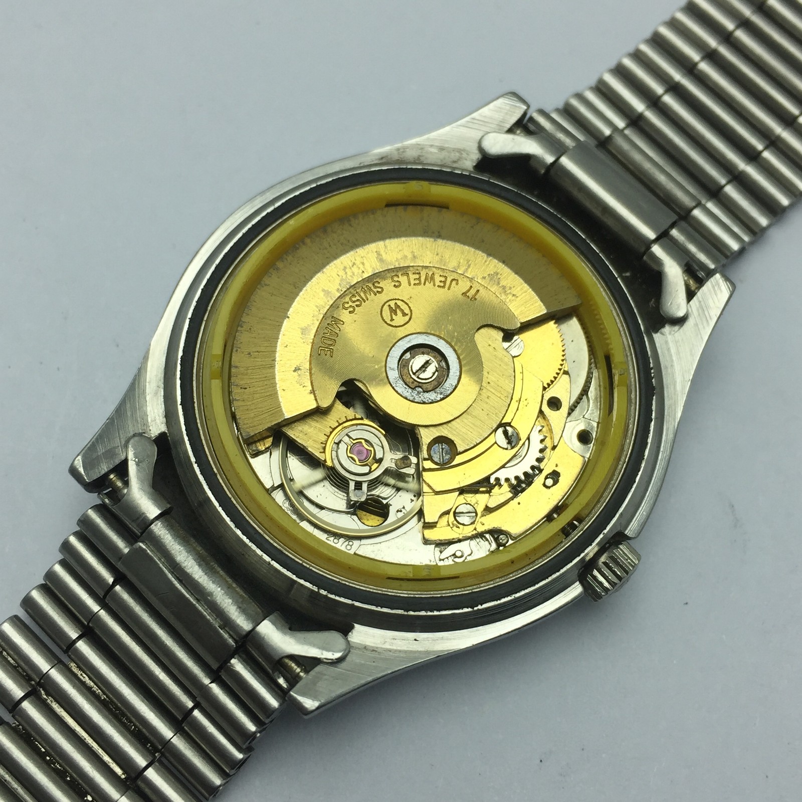 West End Watch Sowar Prima Automatic K.5969 Arabic Numerals Vintage Men’s Watch