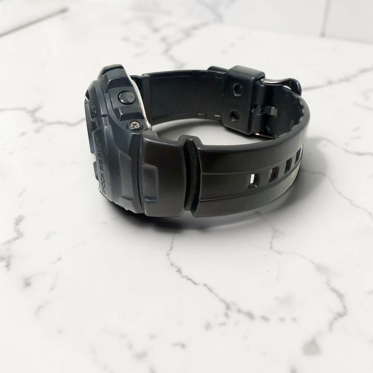 Confirmed working CASIO G SHOCK G 100BB 1AJF digital analog wristwatch matte bla