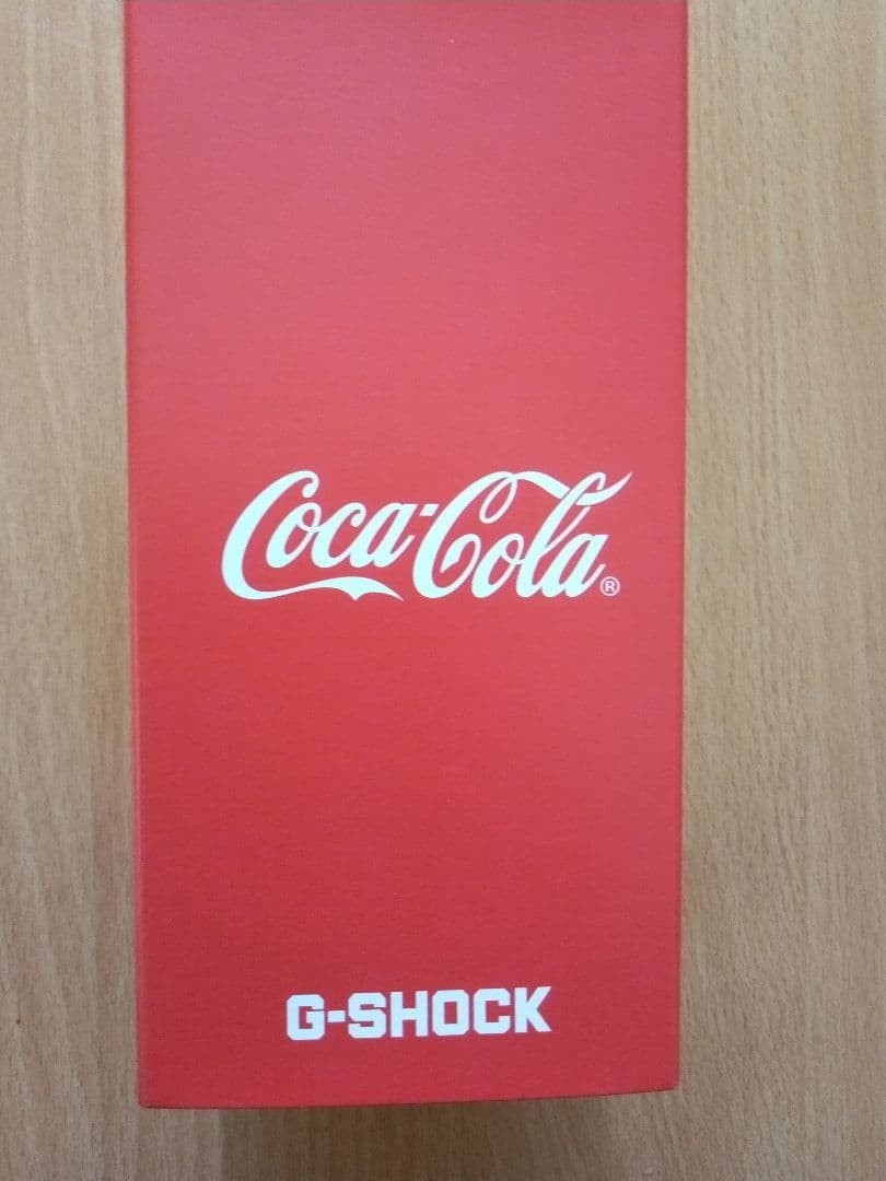 CASIO G SHOCK Coca Cola collaboration with tag and manual