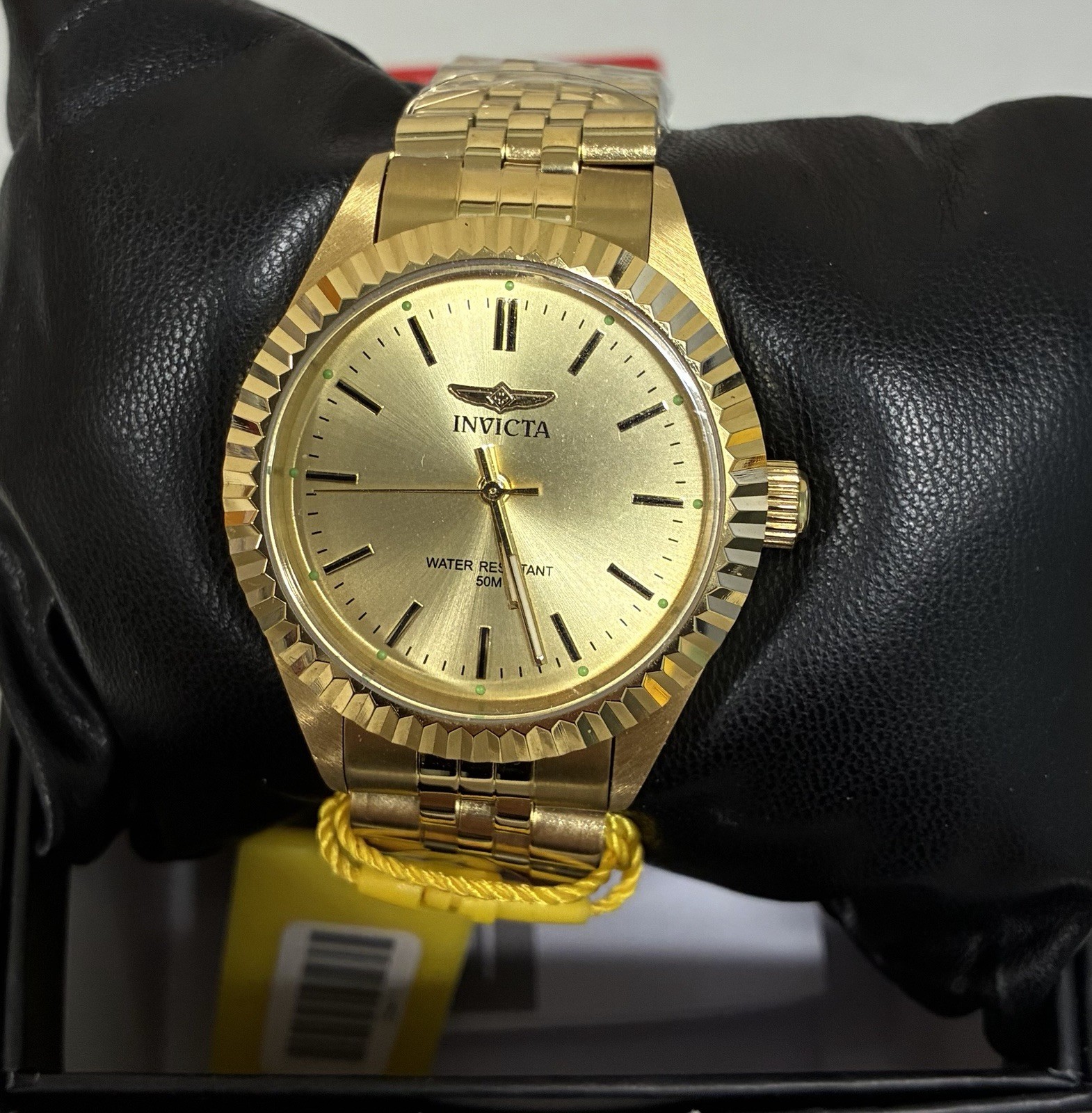 Invicta Specialty Musenova Women’s Watch 36mm Gold Dial Bracelet 50m 29411