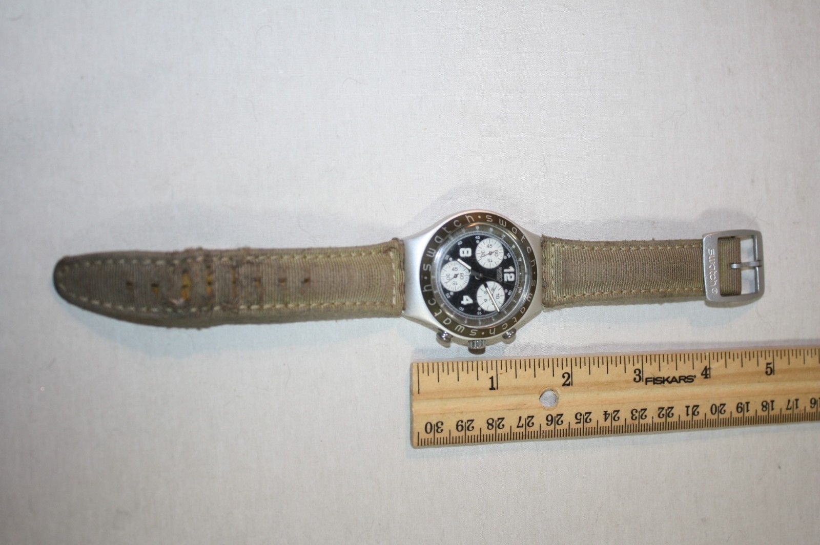 Swatch Irony Chronograph Watch Working New Battery!