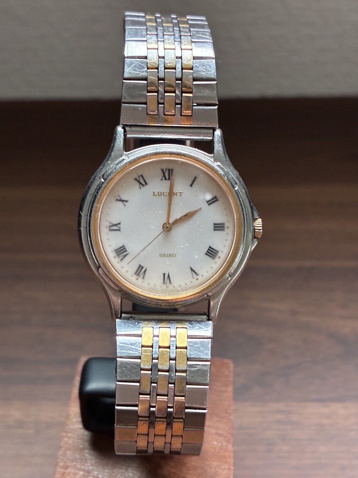 [Serviced] Vintage SEIKO Lucent 5E21-6B0A Quartz Men’s Watch w/ New Battery