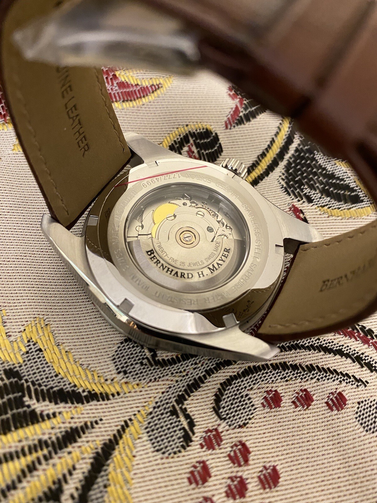 Bernhard H. Mayer , BALLAD. watch. ￼
