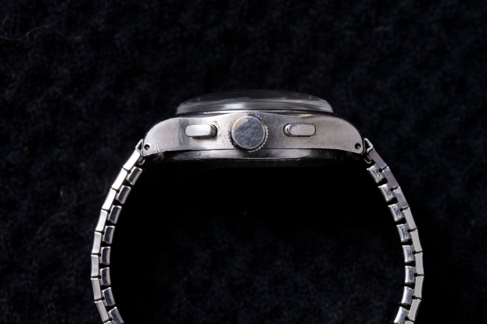 Gallet Commander Chronograph Watch – Excelsior Park – Black Telemeter – 1940s