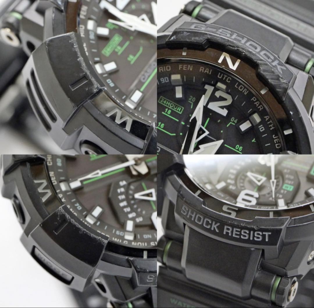 CASIO G-SHOCK Gravitymaster GW-A1100-1A3JF Radio-Controlled Solar 48.4mm From