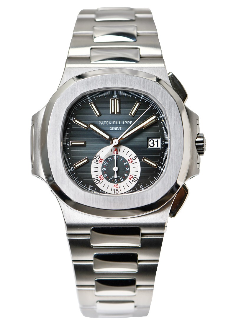 PATEK PHILIPPE – Nautilus Chronograph in Stainless Steel