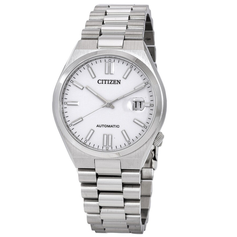 Citizen Men’s Tsuyosa Automatic White Dial Watch – NJ0150-81A NEW