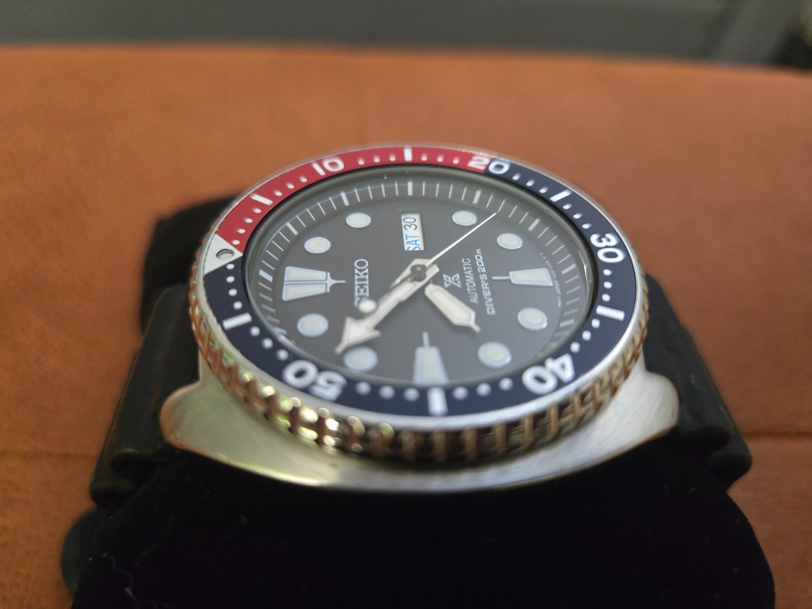 Seiko SRP779 “Pepsi” Turtle Automatic Dive Watch