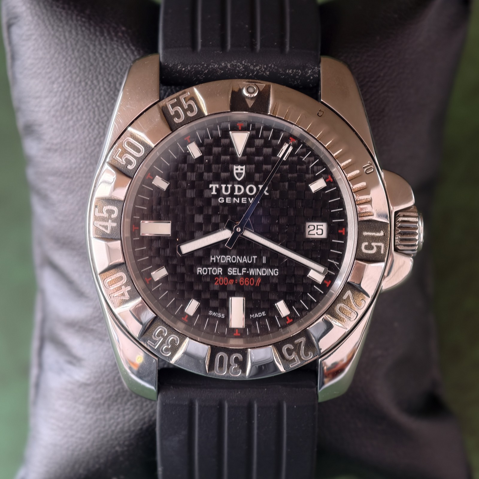 Tudor Hydronaut II 200040-RS Men’s Watch Automatic 41mm Black Dial Date