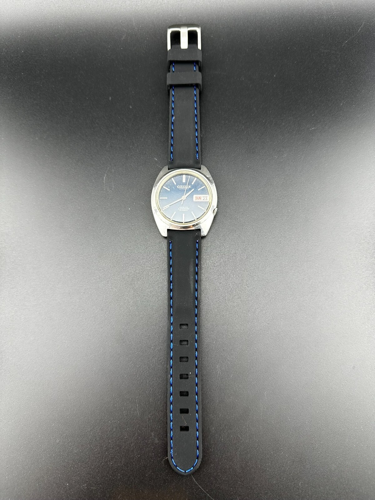 Citizen Leopard 28800 Men’s Automatic Blue Dial Day Date 26 Jewels 36mm 4-770153