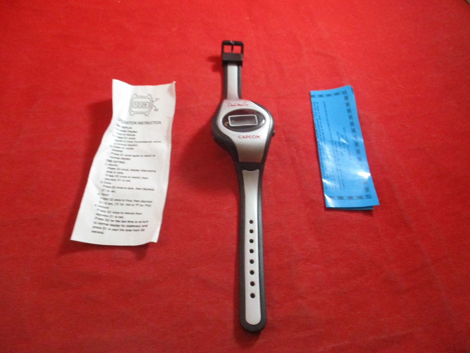 Devil May Cry Capcom Video Game Promo Watch Black/Silver Wristwatch