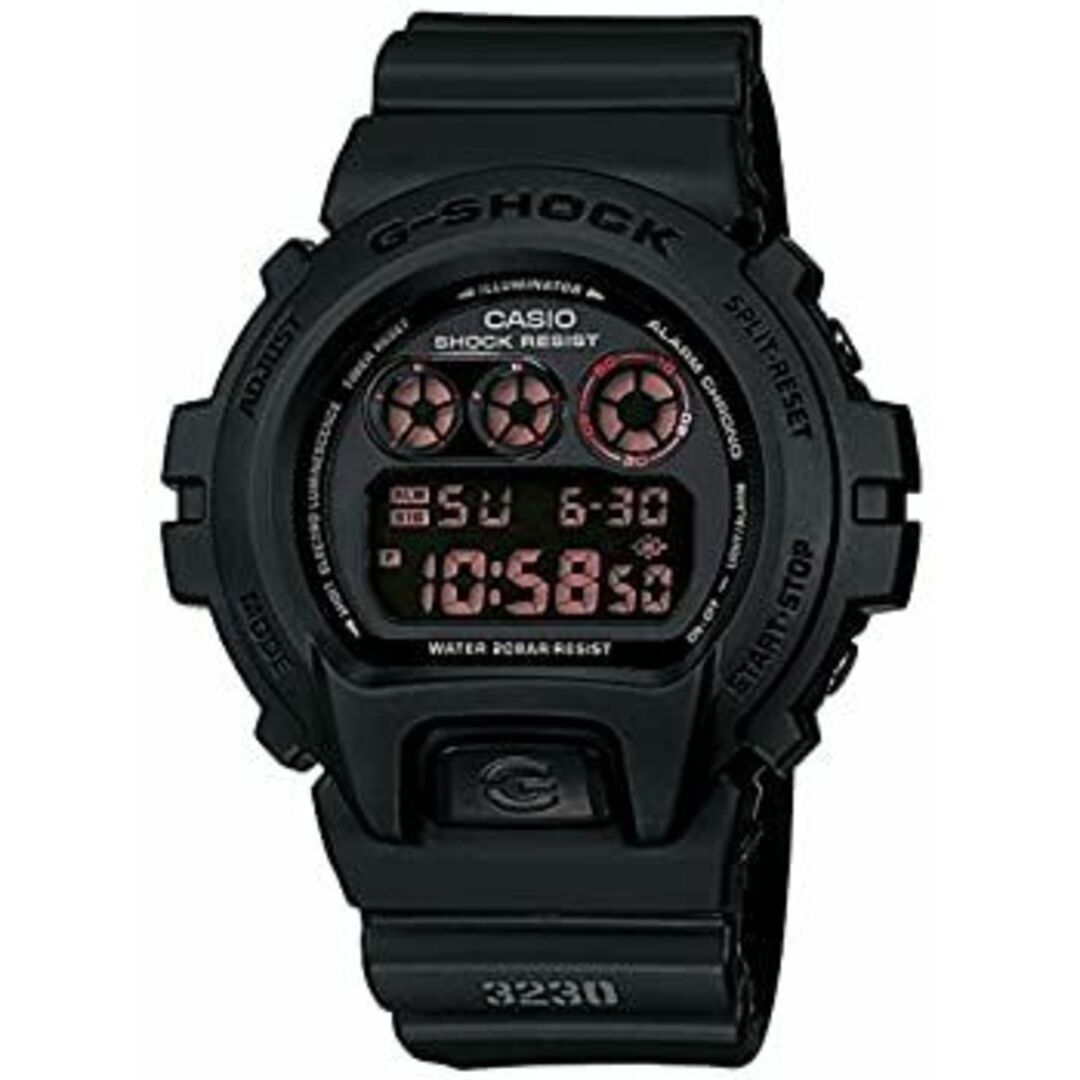 Casio G-Shock G-Shock Wristwatch Matte Black Red Eye DW6900MS 1 Watch No.gs1458