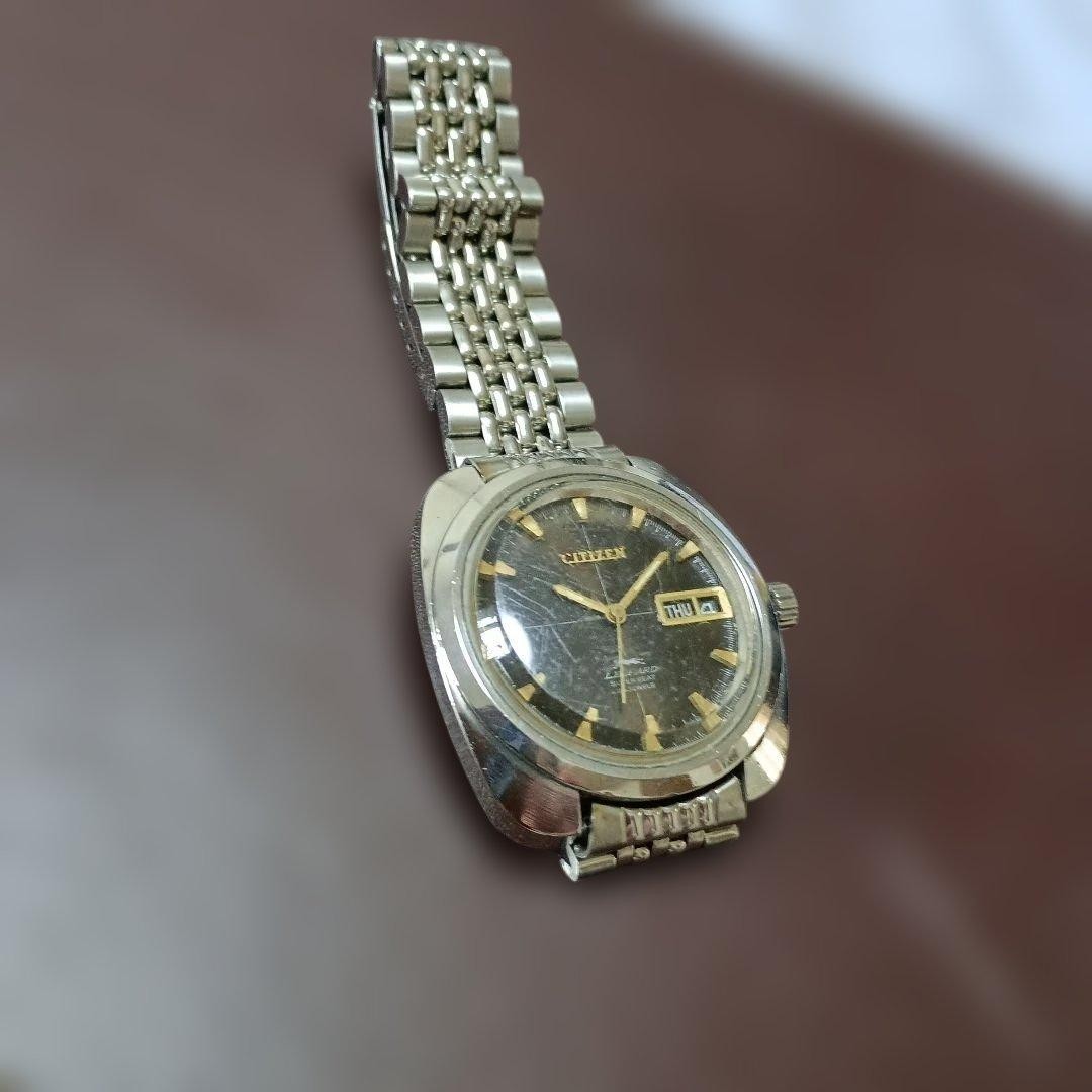 CITIZEN Leopard Automatic Watch with Day-Date and Hand-Winding