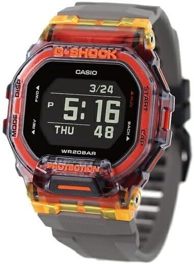 CASIO G-SHOCK G-SQUAD GBD-200SM-1A5 Digital Watch Multh Color Used Japan