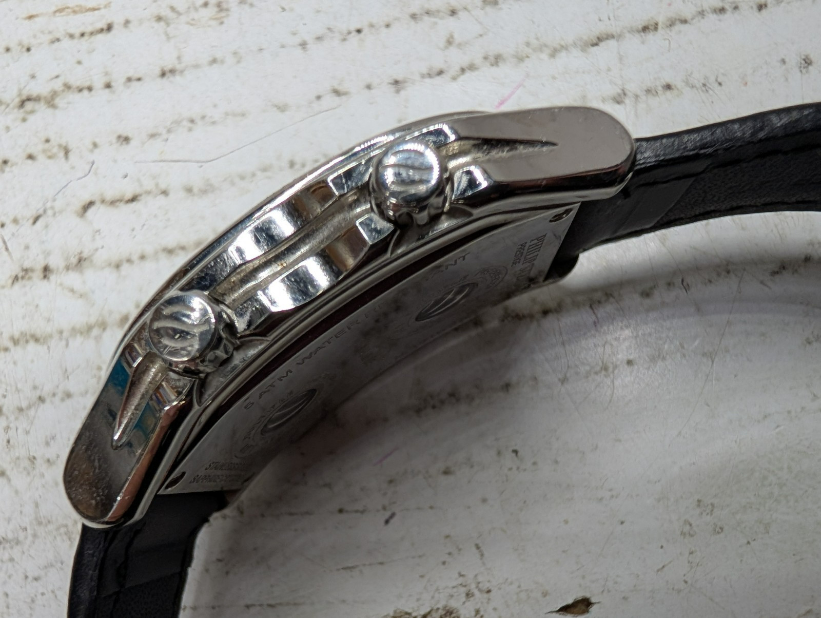 Philip Stein Prestige Teslar Multiple Frequency Watch -Works- Runs- Keeps Time
