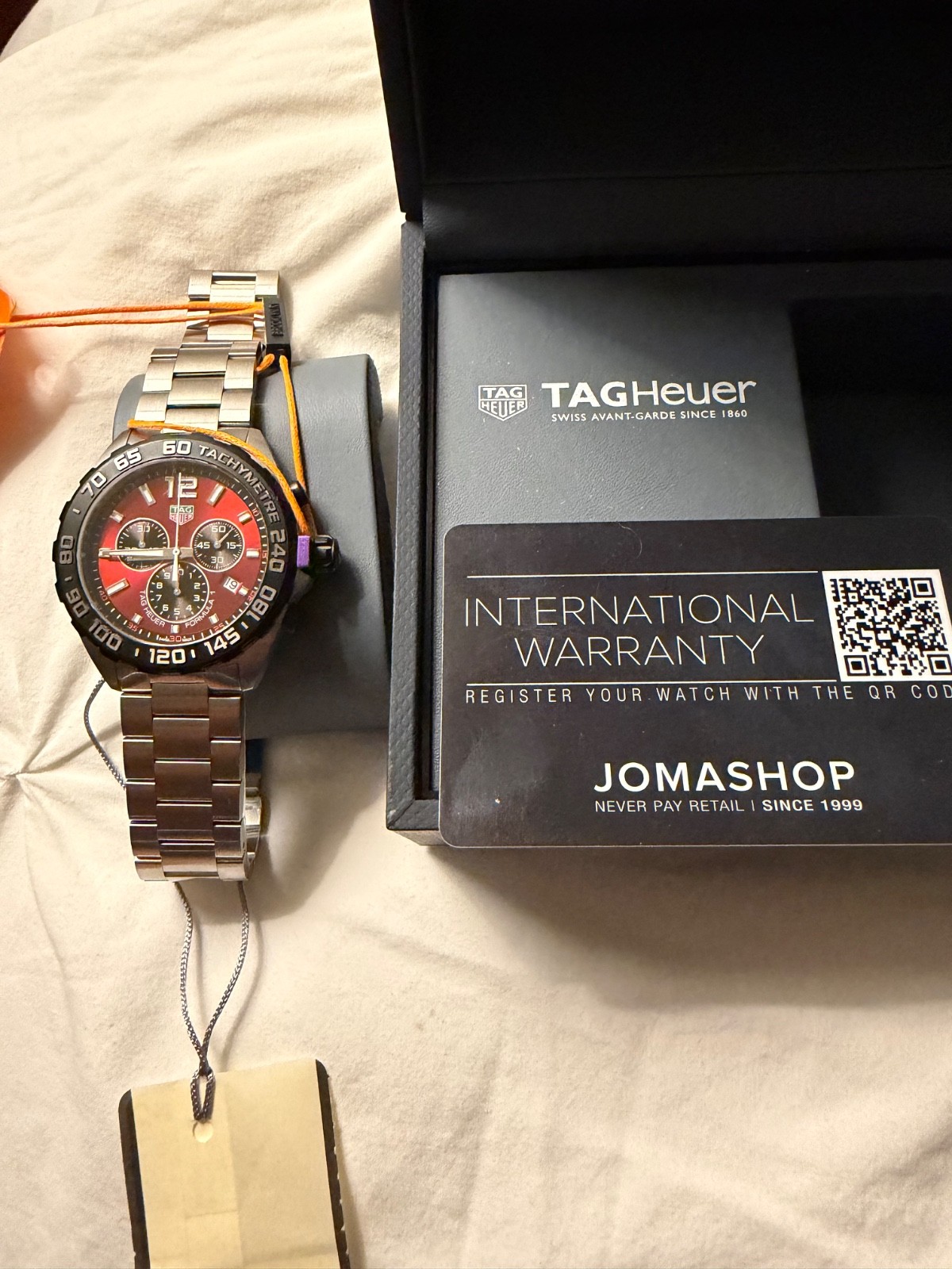 TAG Heuer Formula 1 Red Chronograph Quartz 43mm Men’s Watch CAZ101AN.BA0842