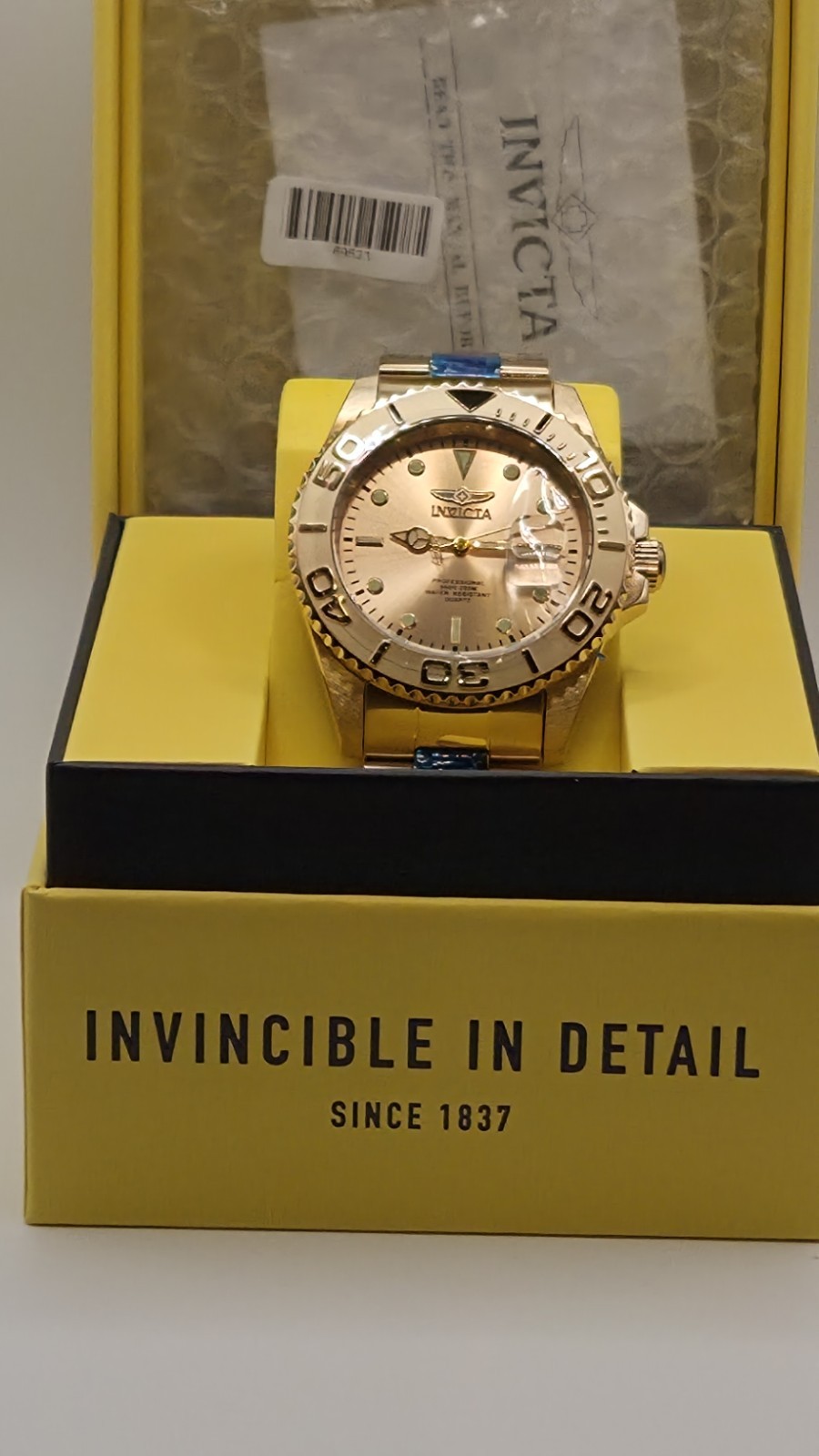 Invicta Pro Diver Aureus 69523 Men’s Gold Copper Dial Watch New