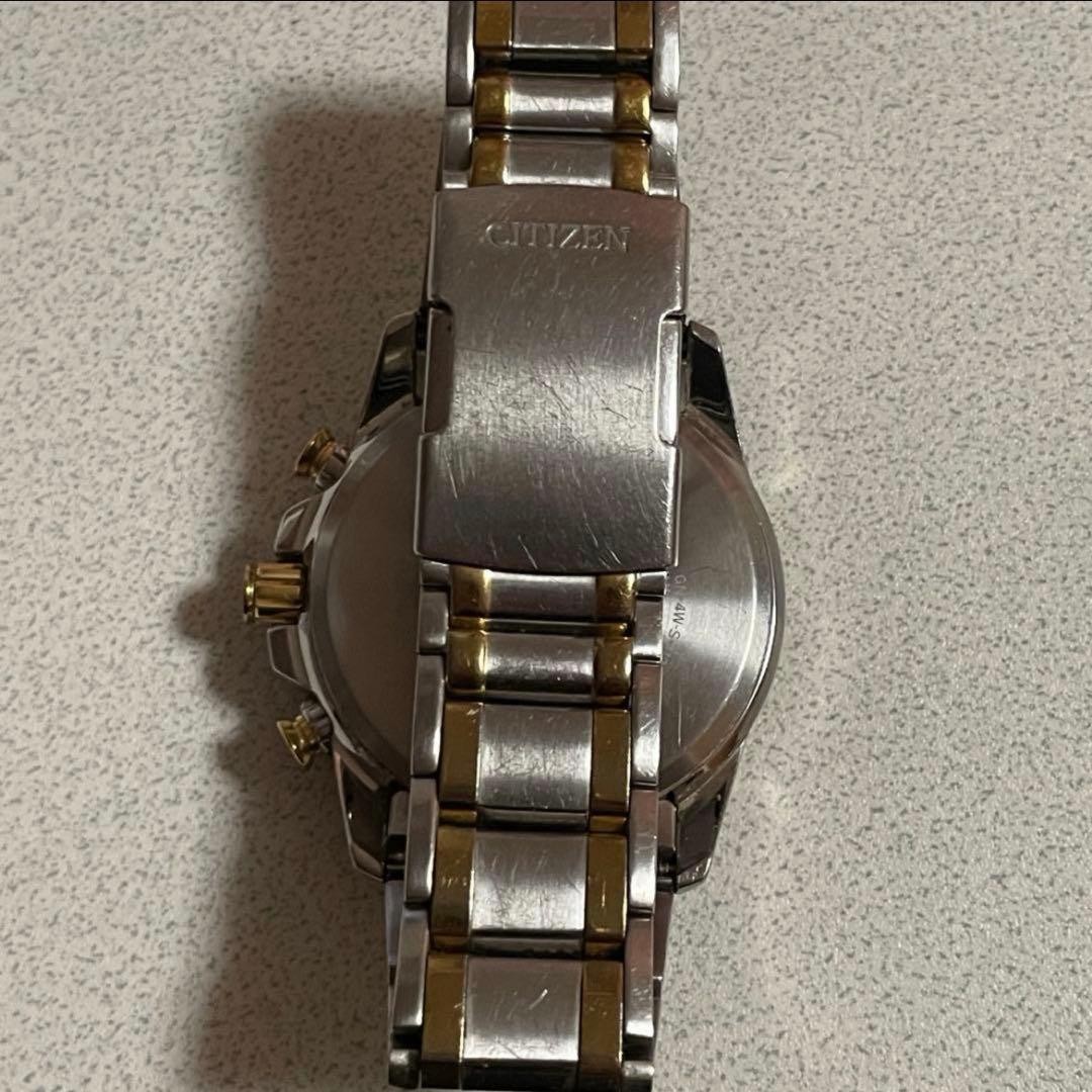 Citizen Promaster E610 Two-Tone Combi Chronograph Used from Japan
