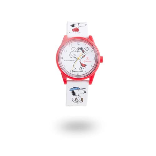 Q&Q SmileSolar Snoopy Woodstock Watch R02A-005VK Women’s Solar Powered Quartz
