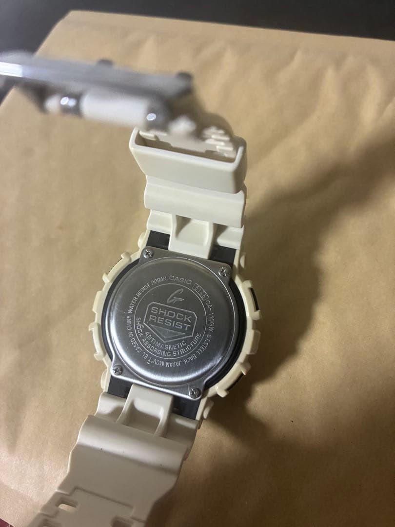 CASIO G-SHOCK White Digital Watch (Main Unit) 【USED】