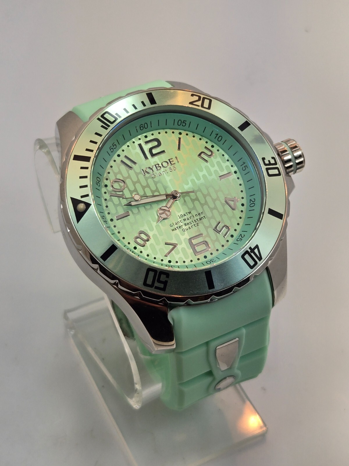 Brand New Sealed KYBOE! Giant Mariner 55mm Watch Minty Water Resistance Quartz