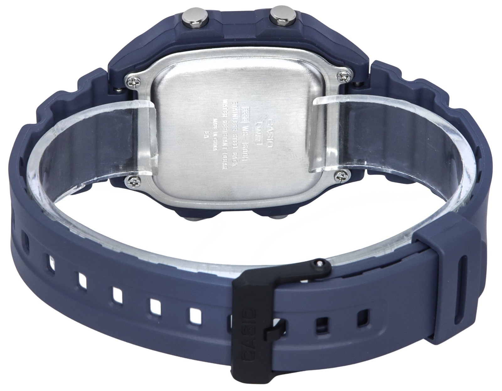 Casio Digital Alarm Chrono Countdown Timer Illuminator WS1600H2A 100M Mens Watch