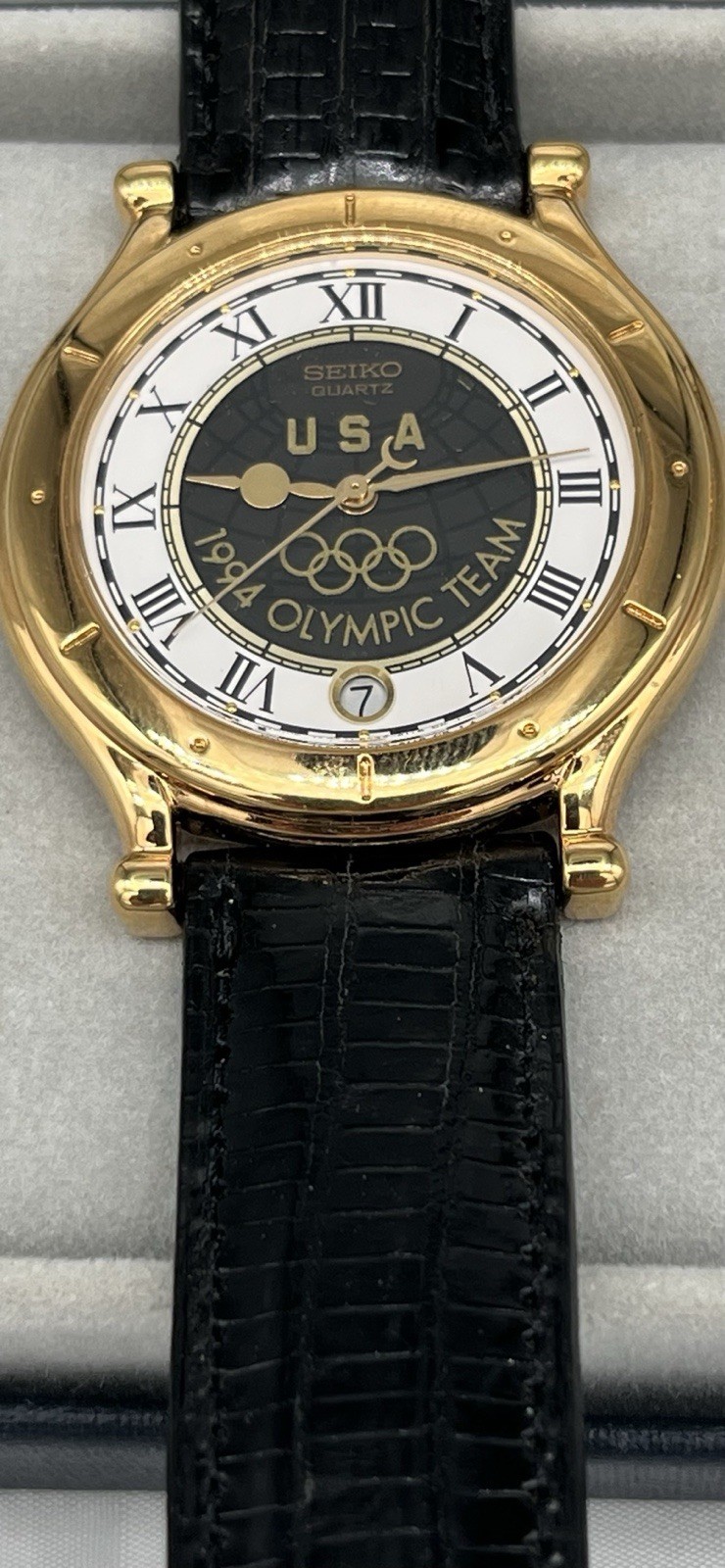 Vintage Seiko 1994 USA Olympic Team quartz watch Rare Find!