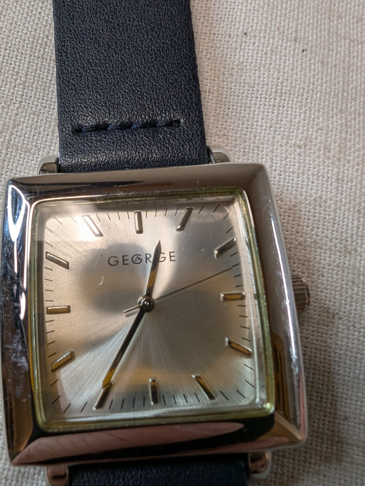 George Quartz Watch Unisex Adults Tank Style – New Battery