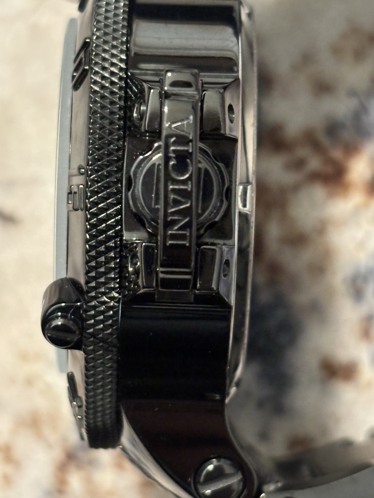 Invicta Limited Edition Men’s Automatic Subaqua Noma III Black SS Meteorite dial