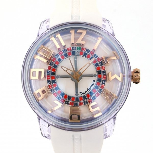 [B1Y] Tendence Kingdome TY023003 White Dial Men’s Watch [y3m]