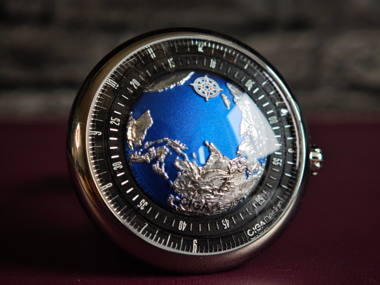 (TITANIUM) CIGA design Blue Planet II Gen 2 Lumed Dial GPHG Award, EU Warehouse