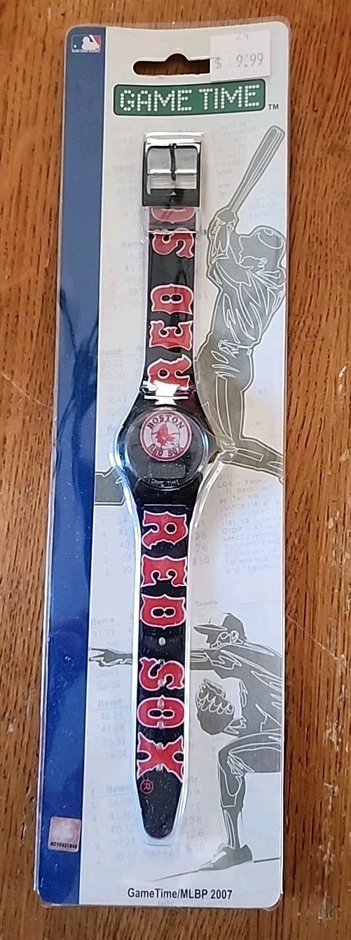 Vintage 2007 Game Time Red Sox Digital Watch