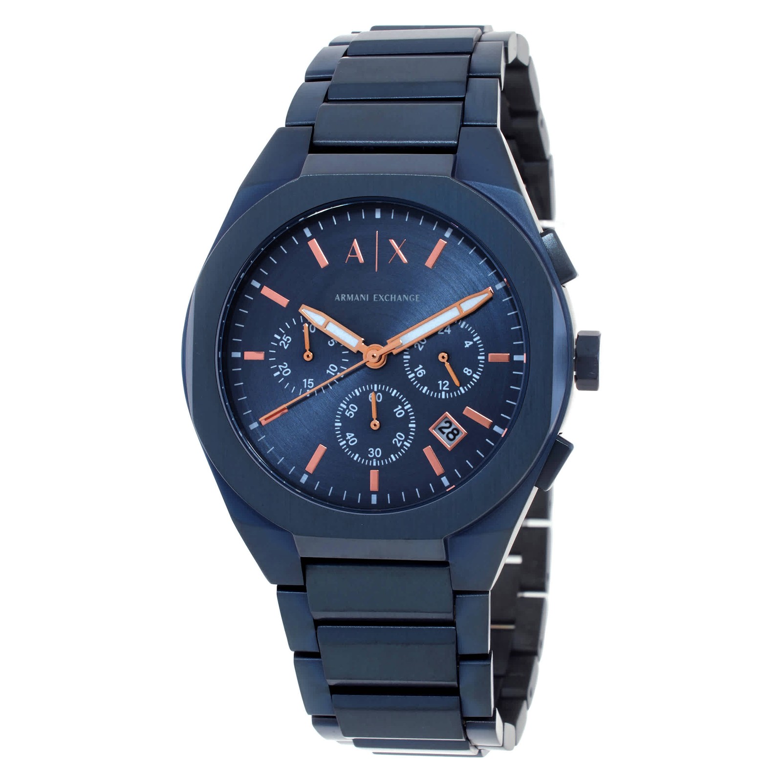 Armani Exchange Sync Chronograph Quartz Blue Dial Men’s Watch AX4189