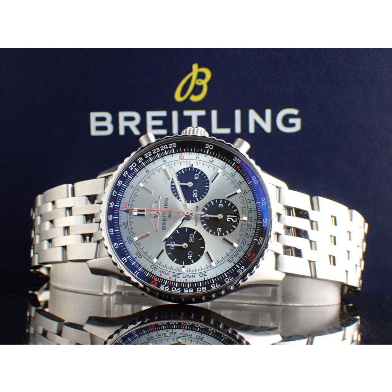 [USED Excellent] Breitling Navitimer B01 43 Chronograph AB0138 Watch With Box