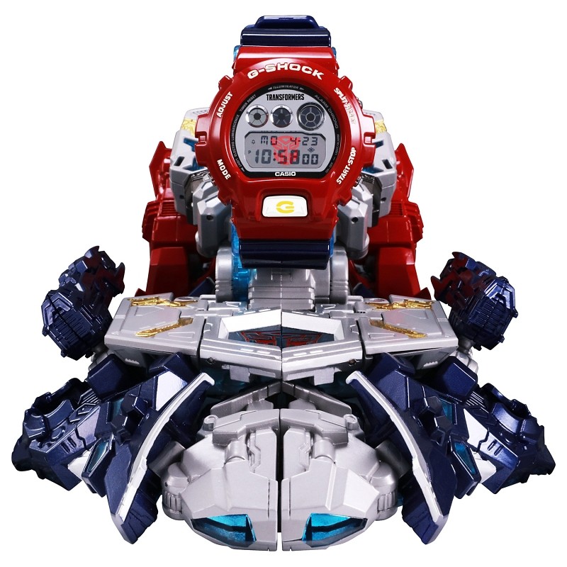 G-SHOCK × TRANSFORMERS Master Optimus Prime Resonant Mode DW-6900TF-SET