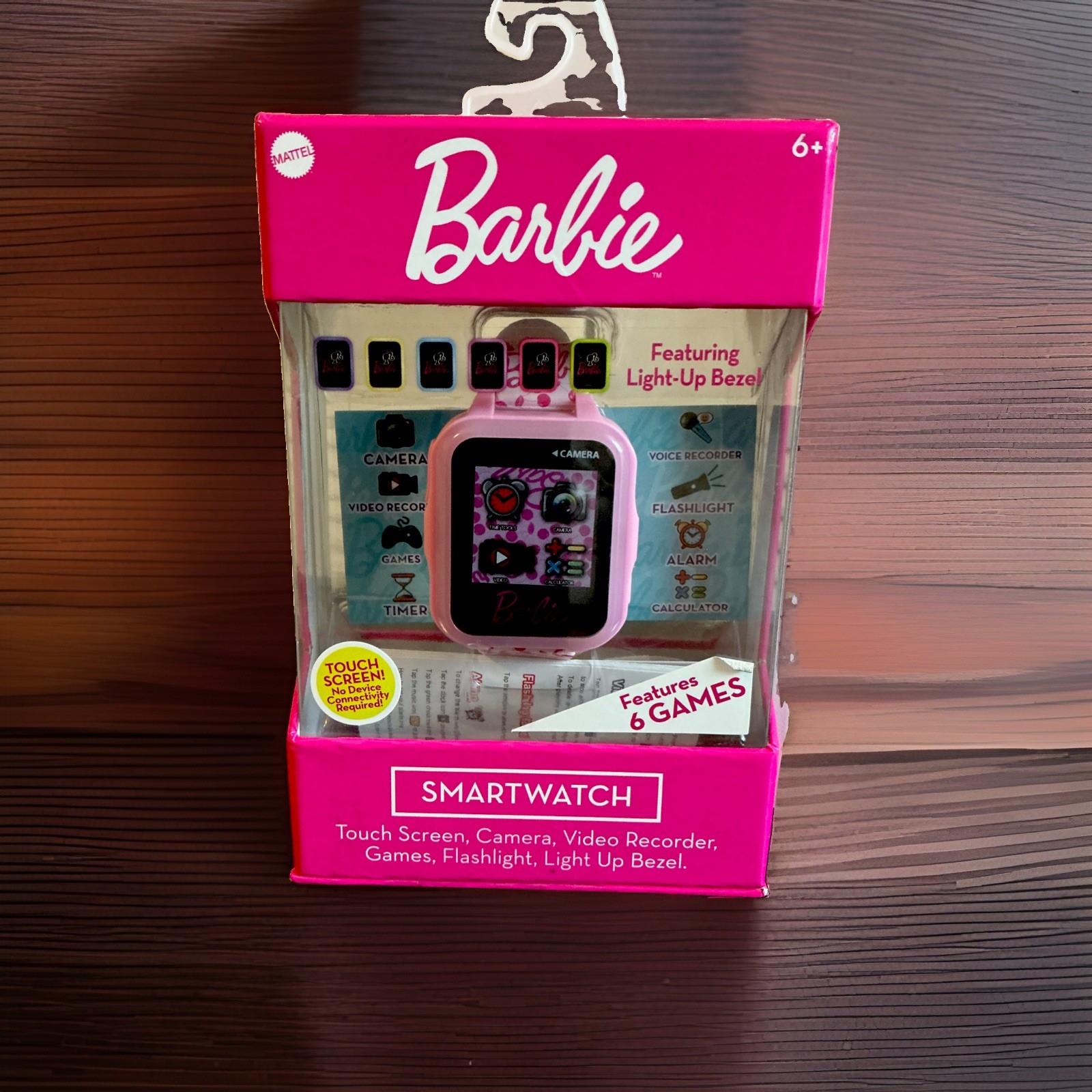 Barbie Smartwatch Touchscreen Camera Games Video Calculator Interactive NEW E237