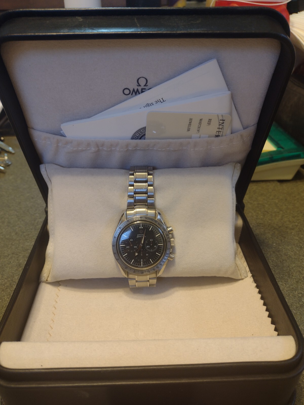 Omega Speedmaster Professional Broad Arrow