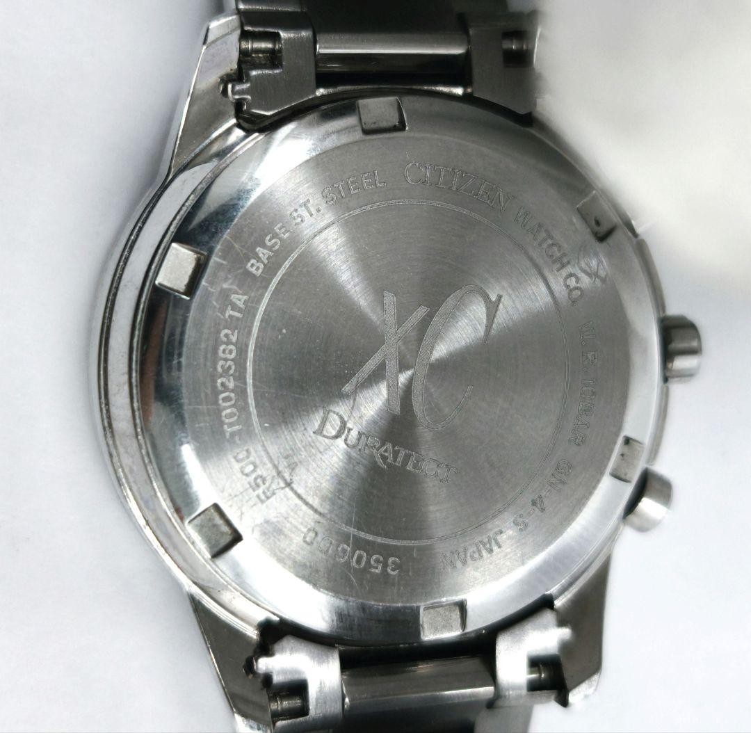 Citizen XC Chronograph Quartz Watch E500-T002382 Wrist 16.0cm/6.3in
