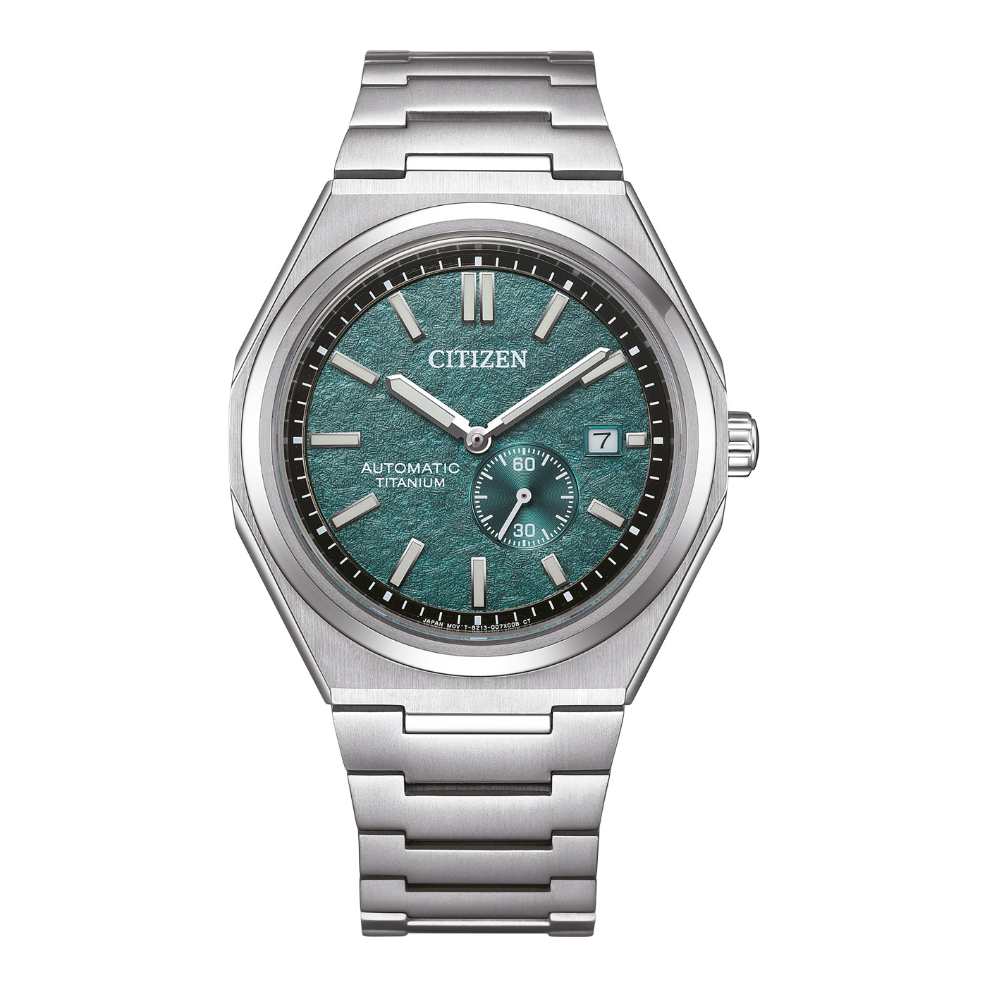 Citizen NJ0180-80X Automatic Dark Green Sapphire Titanium Stainless Steel Watch